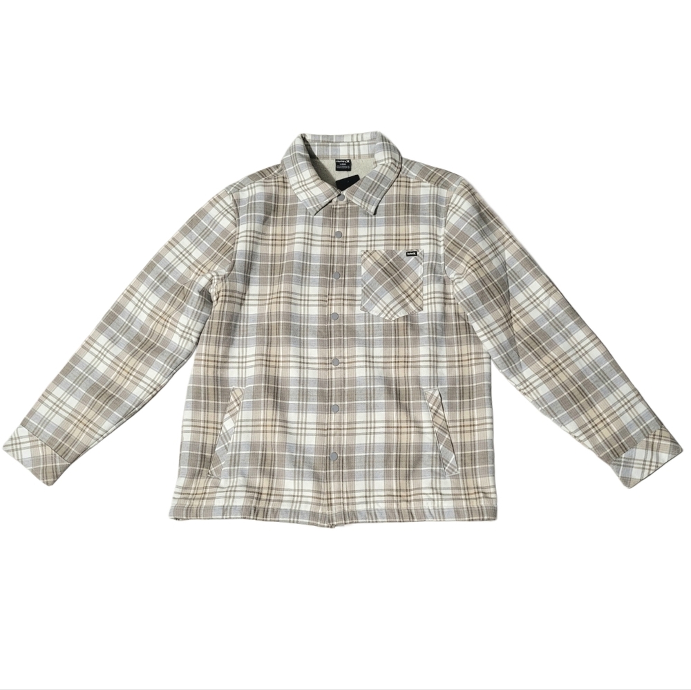 Hurley Sherpa Shacket Size Large